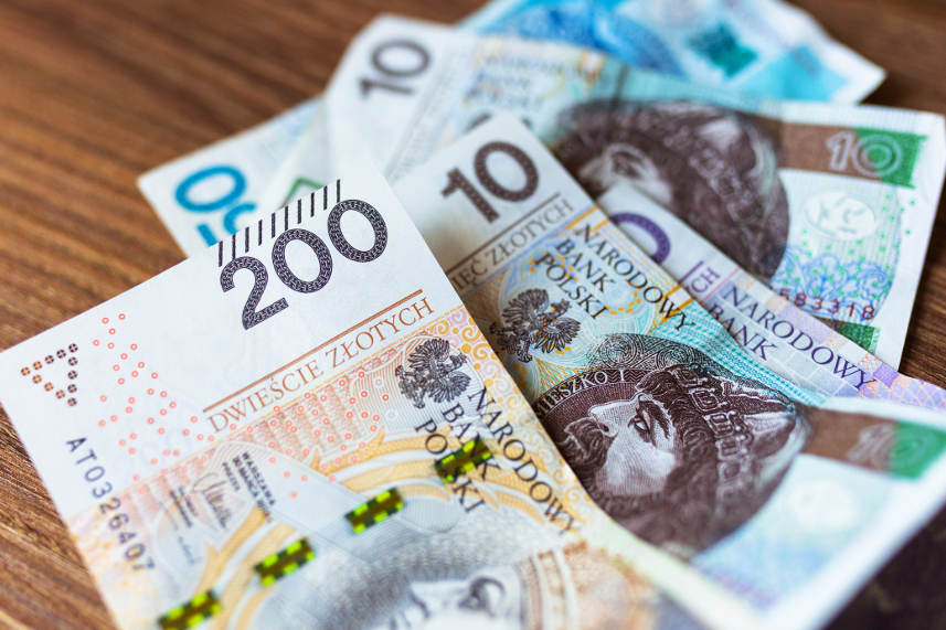 polskie banknoty